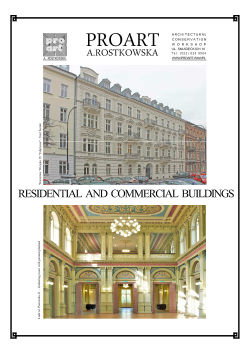 Okładka katalogu Residentials