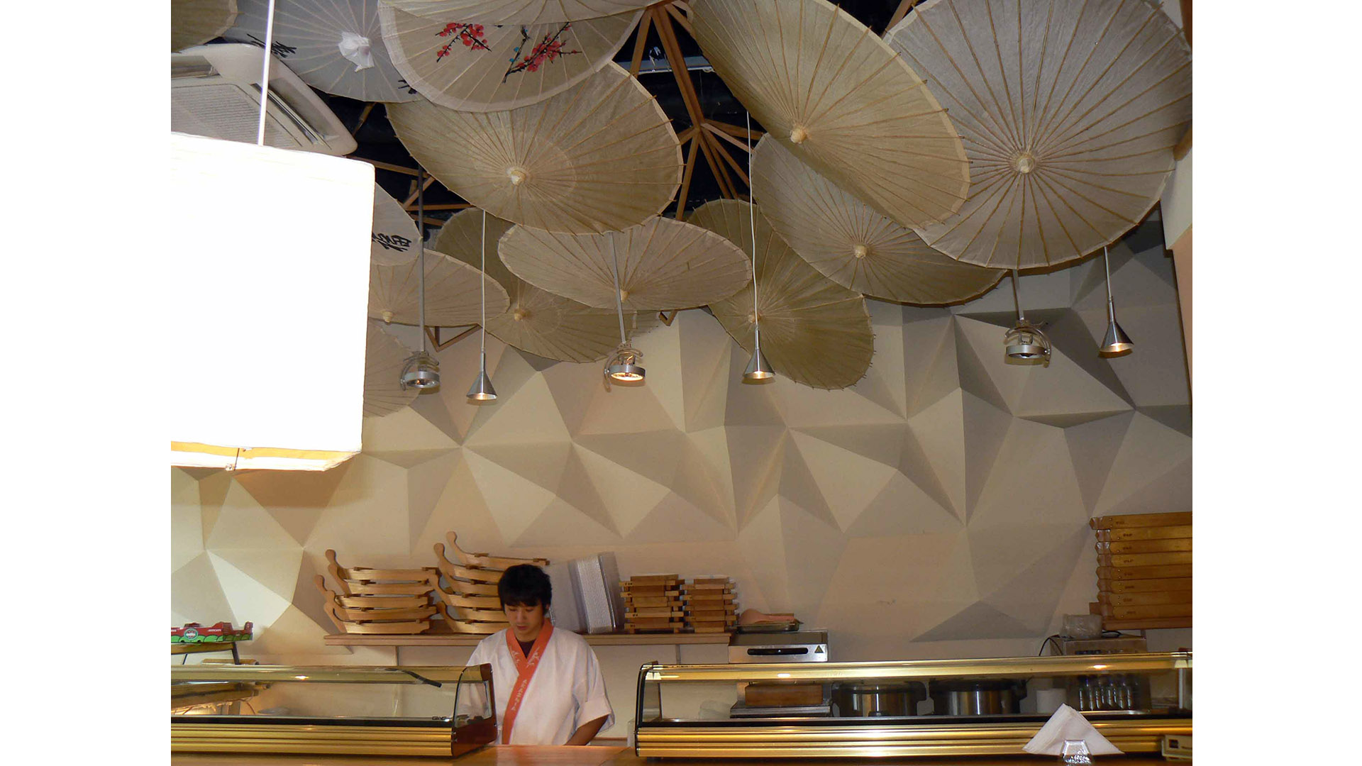 Restauracja Akashia Sushi wnętrza Proart projekt adaptacja