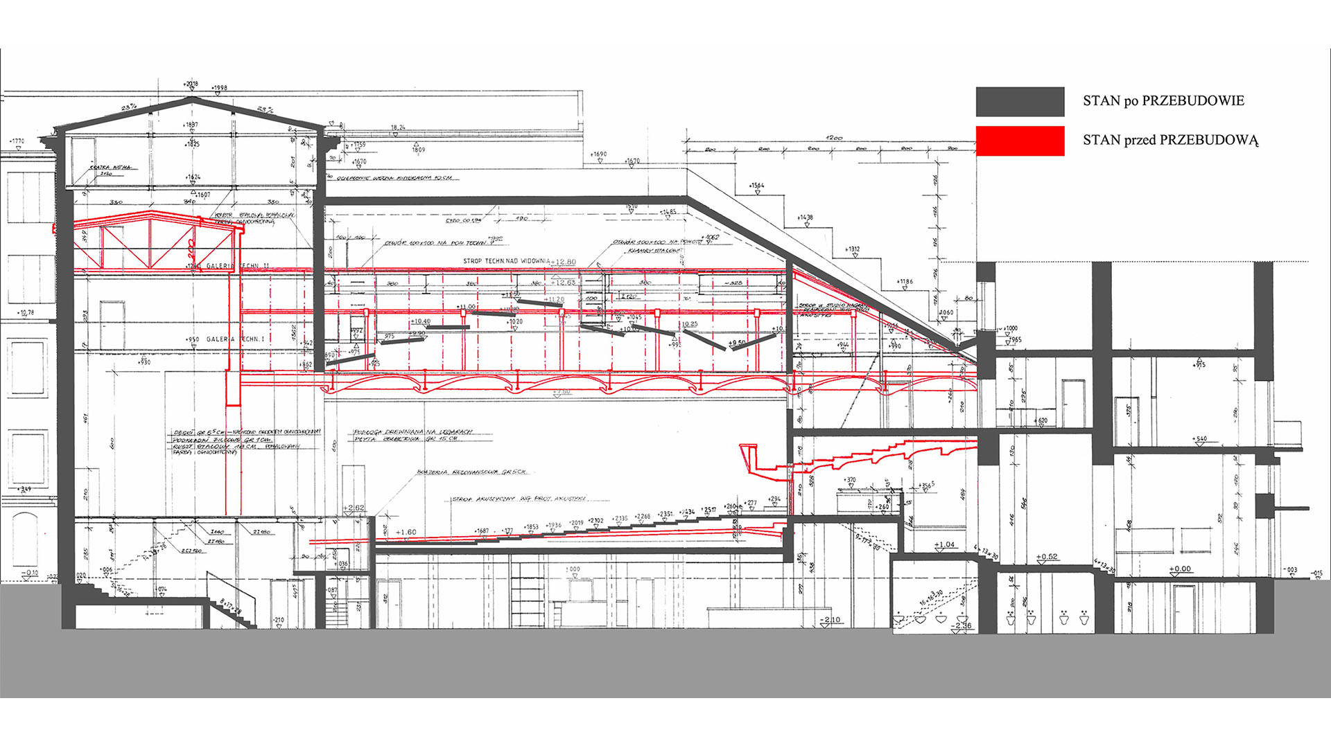 Teatr Syrena modernizacja rozbudowa Litewska 3 Warszawa Proart adaptacja projekt