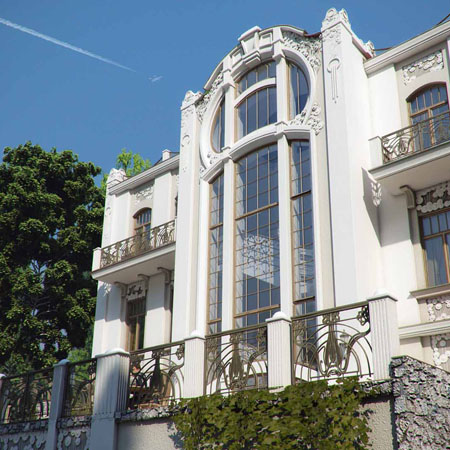 Willa secesja pałac art-nouveau jugenstil Proart projekt historyzm architekt Anna Rostkowska Piotr Kilanowski