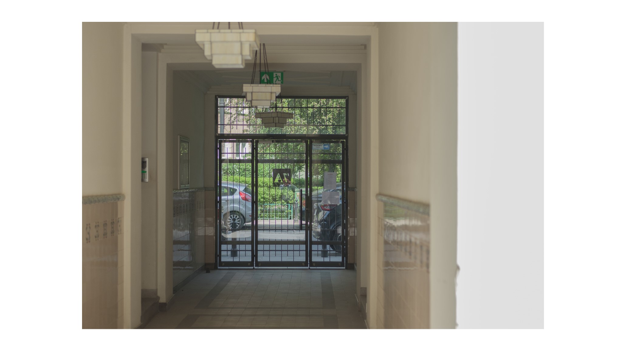 	 Górnośląska 7A projekt przebudowa nadbudowa remont Fenix Proart art-deco zig-zag modernizm wnętrza elewacja wewnętrzna Anna Rostkowska Piotr Kilanowski