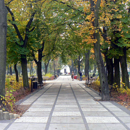 Nowy Dwór Mazowiecki Park rewaloryzacja remont Proart Anna Rostkowska Anna Kuflewska