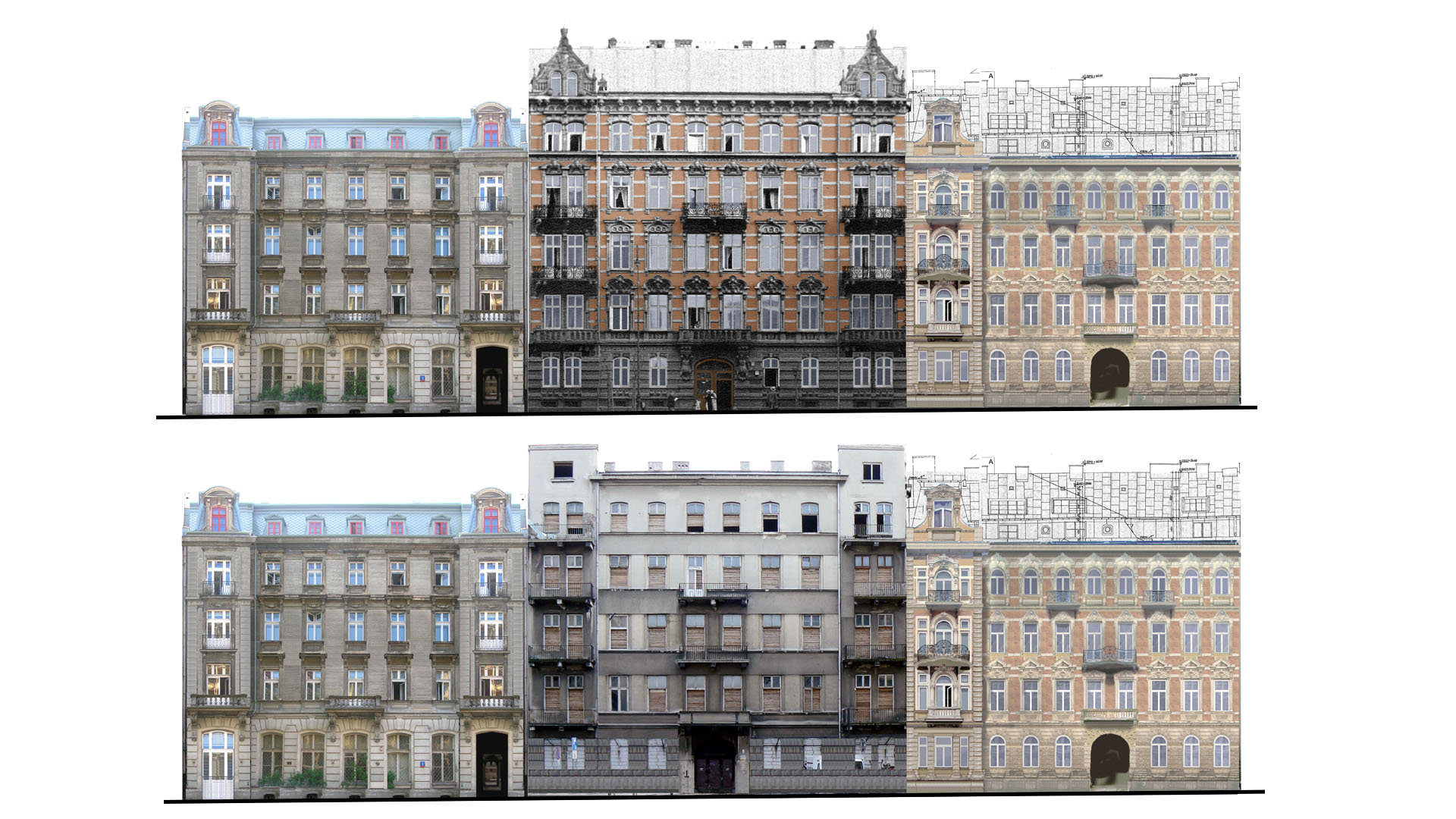 projekt przebudowa modernizacja nadbudowa adaptacja Proart Anna Rostkowska odtworzenie fasady fasada eklektyzm kamienica
