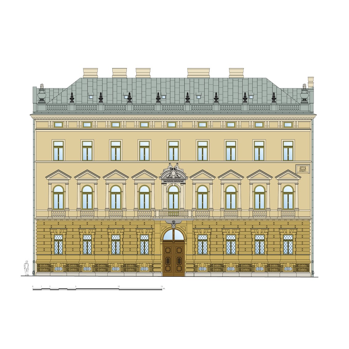 Plac_Dąbrowskiego_6, Ambasada_Włoch, Pałac_Szlenkiera, Warszawa, Proart, Pracownia_Proart, Anna_Rostkowska, Camila_Montes-Celinski
