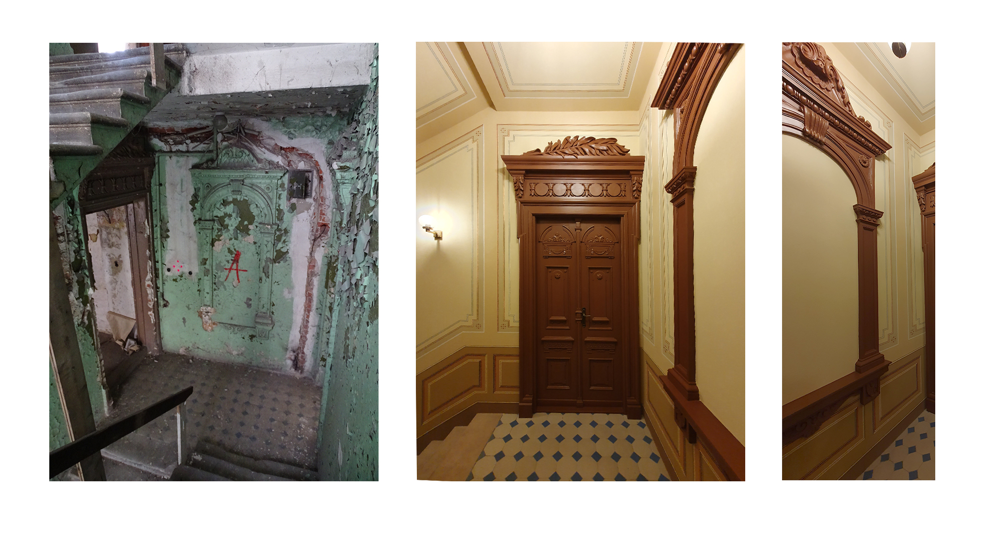 	 photo facade elewacja fasada zdjęcie architektoniczny kamienica złota 85 żelazna 24